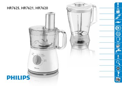 Philips HR7625/HR7621/HR7620 User Manual