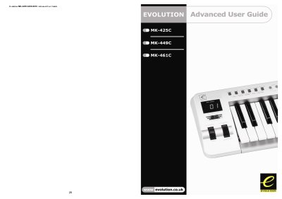 Evolution MK-425C/449C/461C Keyboard Advanced User Guide