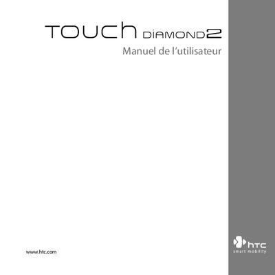 HTC Touch Diamond2 Quick Start Guide(3) - cover page