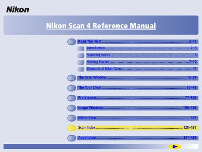 Nikon Scan 4 Reference Manual - cover page