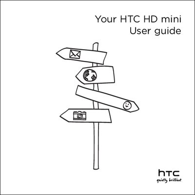 HTC HD mini User Guide - cover page