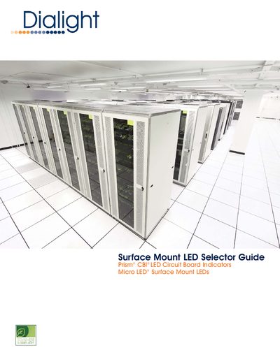 Dialight Prism CBI and Micro LED SMD LED Selector Guide - cover page