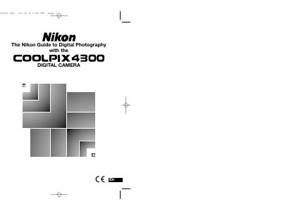 Nikon COOLPIX4300 Digital Camera User Manual