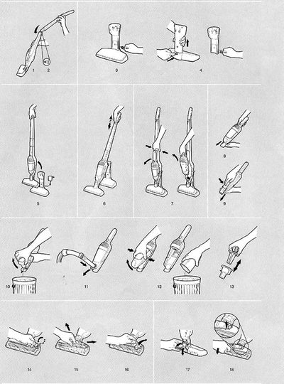 Ergo ErgoRapido Vacuum Cleaner User Manual - cover page
