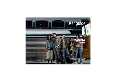 Nokia N81-18GB User guide - cover page