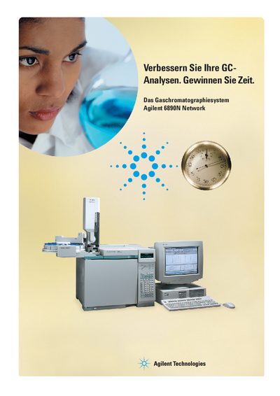 Agilent 6890N Network Gas Chromatography System Product Leaflet