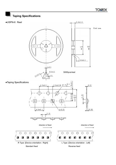 TOREX USPN-6 Reel Manual - cover page