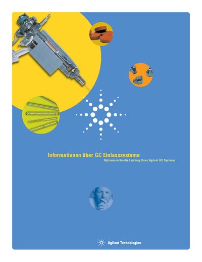 Agilent GC Inlet Systems Information Leaflet - cover page