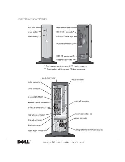 Dell Dimension 2300C User Manual