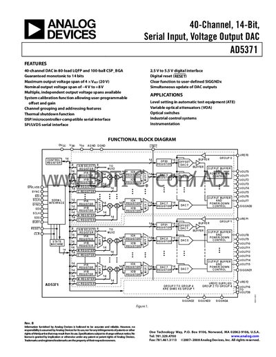 Analog Devices AD5371 Handbook