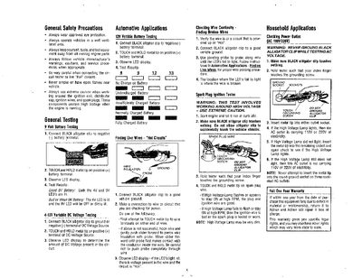 Actron Circuit Tester General Safety Precautions Guide - cover page