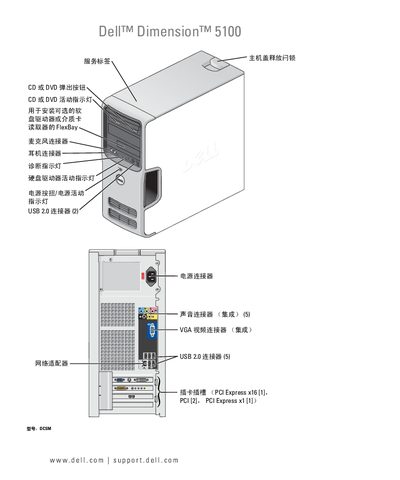 Dell Dimension 5100 User Manual