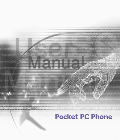 Pocket PC Phone User Manual - cover page