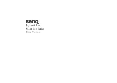 BenQ Joybook Lite U121 Eco Series User Manual