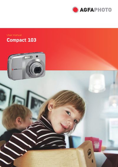 AgfaPhoto Compact 103 User Manual - cover page