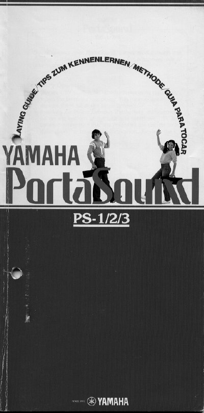 Yamaha PortaSound PS-1/2/3 Playing Guide