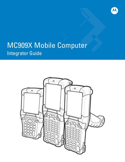 Motorola MC909X Mobile Computer Integrator Guide - cover page