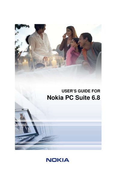 Nokia PC Suite 6.8 User Manual
