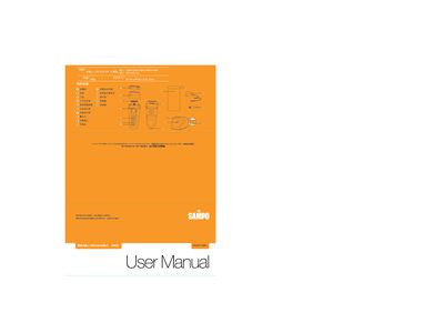 Sampo EA-Z1112WL Shaver Manual - cover page