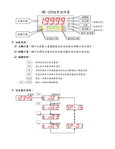 JMC-229 User Manual - cover page