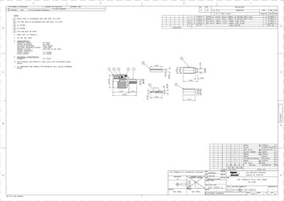 Tyco Electronics SIZE A3 00779 Straight Plug Hex Crimp Datasheet - cover page