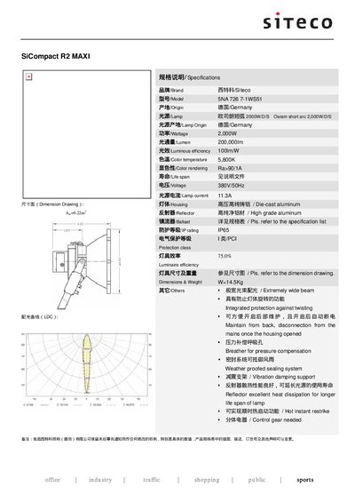 Siteco SiCompact R2 MAXI Installation Manual - cover page