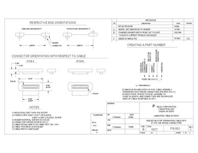 PARLEX CORPORATION 7 INDUSTRIAL WAY SALEM NH 03079 PS-563 - cover page