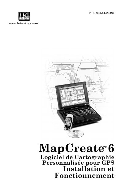 LEI MapCreate 6 Installation and Operation Manual