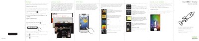 HTC 7 Trophy Quick Start Guide