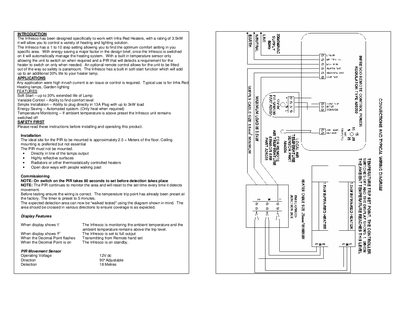 United Automation Infresco Installation & User Manual - cover page