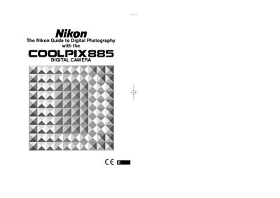 Nikon COOLPIX 885 User Manual - cover page