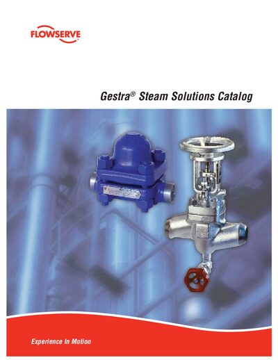 Flowserve Gestra Steam Solutions Catalog - cover page