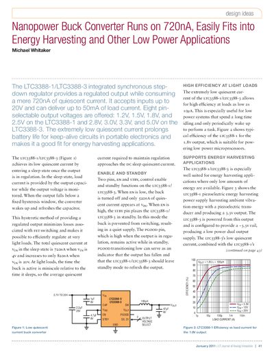 Linear Technology LTC3388-1/LTC3388-3 Datasheet - cover page