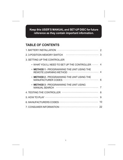 Fisher‑Price InteracTV Controller User Manual - cover page