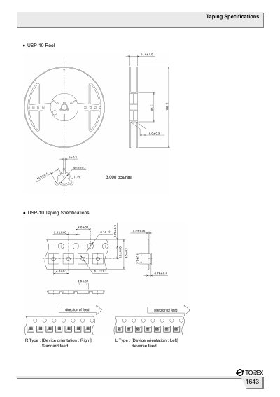 TOREX USP-10 Reel Manual - cover page
