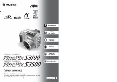 Fujifilm FinePix S3100/S3500 Digital Camera Owner's Manual - cover page