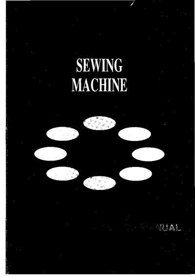 Sewing Machine Model 114-895 User Manual - cover page