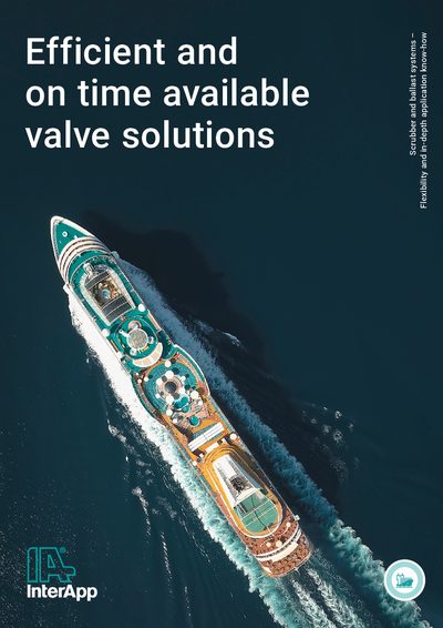 InterApp Desponia/Bianca/Neptunia/Saturnia Butterfly Valves and Actuators Product Catalogue - cover page