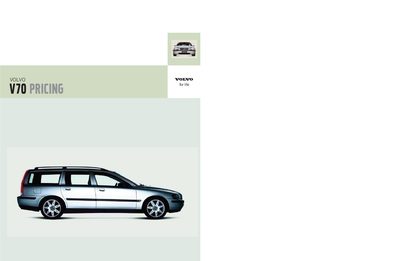 Volvo V70 Pricing Manual