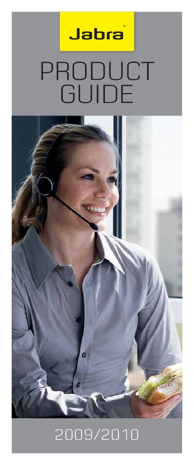 Jabra Headset Selection Guide - cover page