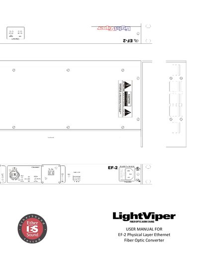 LightViper EF-2 User Manual - cover page