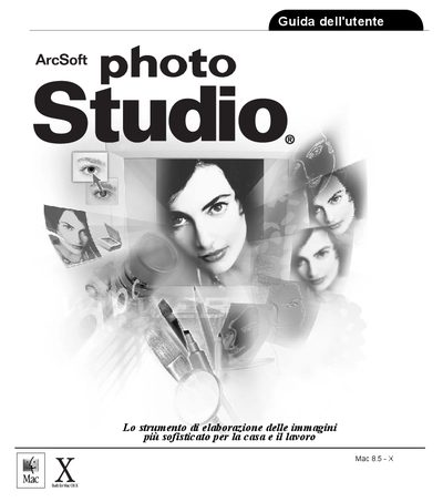 ArcSoft PhotoStudio Mac 8.5 User Manual - cover page