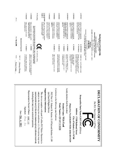 Gigabyte GV-N52128DS User Manual - cover page