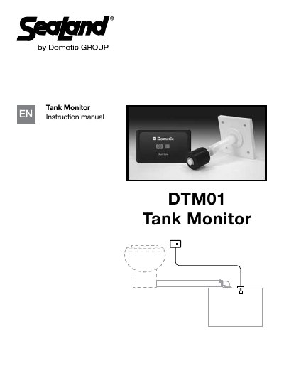 Dometic DTM01 Tank Monitor Instruction Manual - cover page