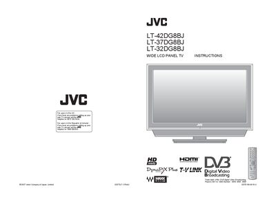 JVC KD-G343/KD-G342/KD-G341 Manual - cover page