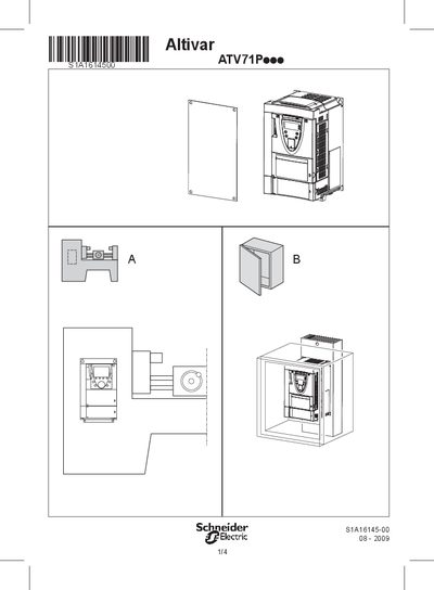 Schneider ATV71P Manual