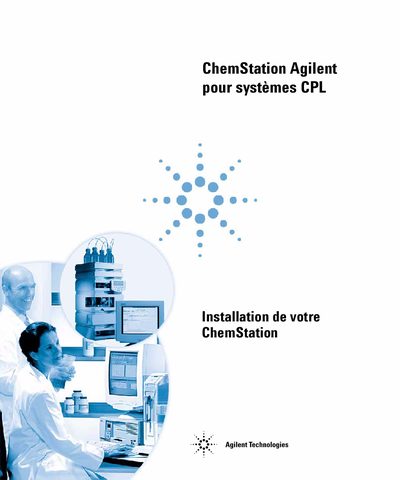 Agilent ChemStation for CPL Systems Installation Guide - cover page