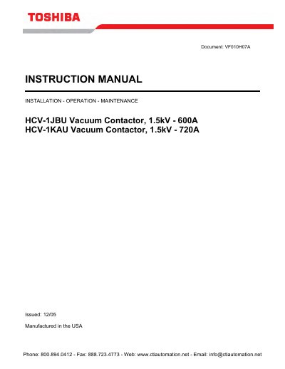Panasonic CT-S901YN Manual - cover page