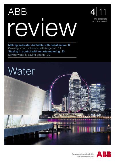 ABB Water Review 4111 - cover page