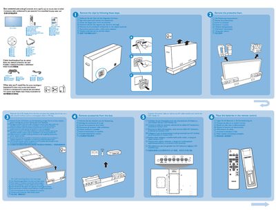 Philips BDL5530EL Quick Start Guide